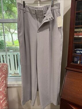 a new day Light Gray Wide-Leg Women's Trousers